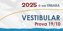 Banner de divulgao do Vestibular Primeiro Semestre 2025