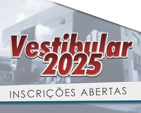 Banner de divulgao do Vestibular 2025 Provas Agendadas