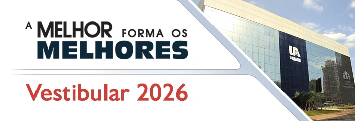 Banner de divulgao do Vestibular Primeiro Semestre 2026