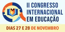 Banner de divulga��o do II Congresso Internacional em Educa��o