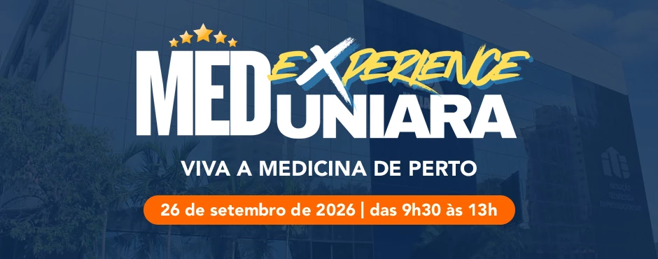 Banner de divulga��o do Med Uniara Experience