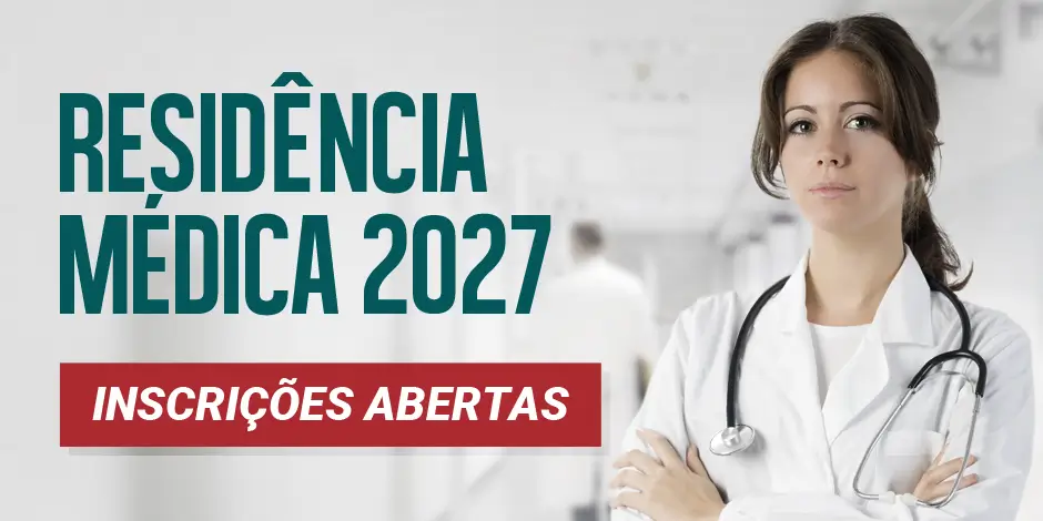 Banner de divulga��o do Processo Seletivo para Resid�ncia M�dica 2027
