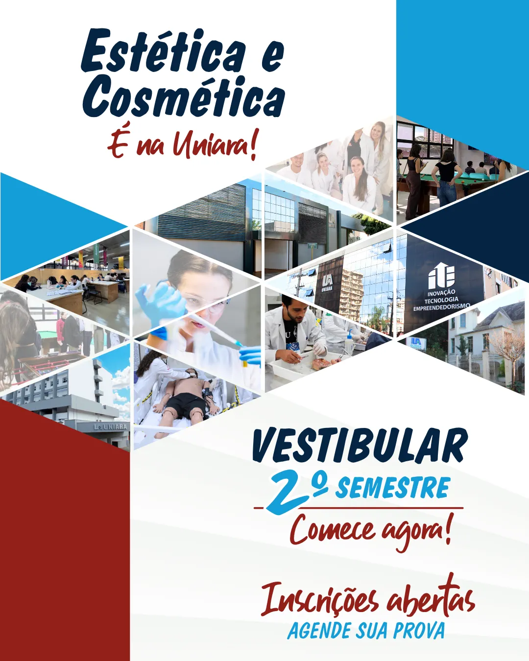 Vestibular Estetica e Cosmética Uniara