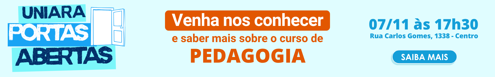 Uniara Portas Abertas - Nutrição (versão desktop)