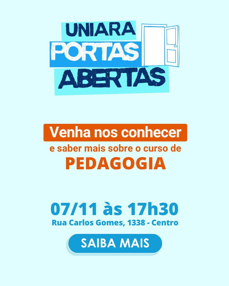 Uniara Portas Abertas - Nutrição (versão mobile)